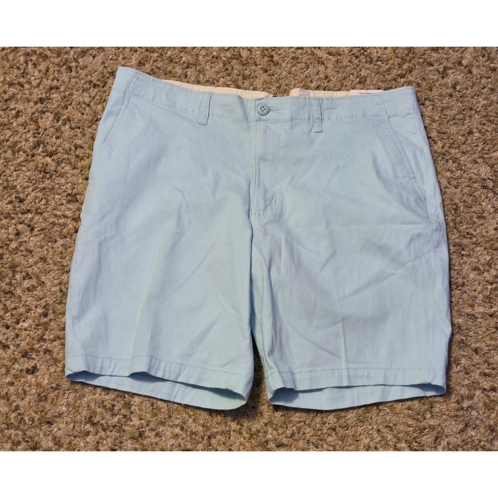 NWT George Above The Knee Chino Shorts Men's Size 36 Teal
